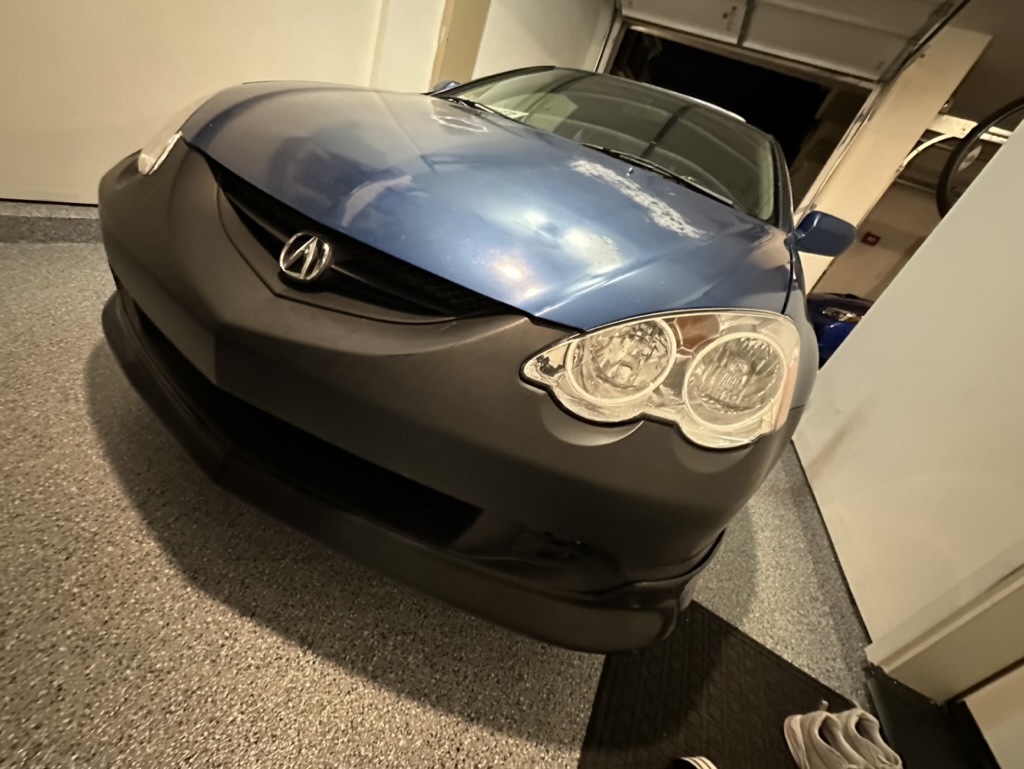 Changing out the RSX front bumper and passenger Fender
